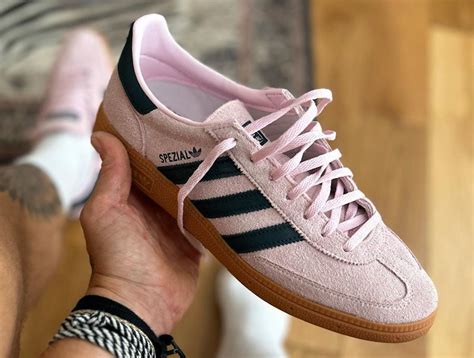 adidas handball spezial clear pink|Adidas spezial navy blue pink.